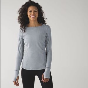 Like new! Lululemon Herringbone Long Sleeve